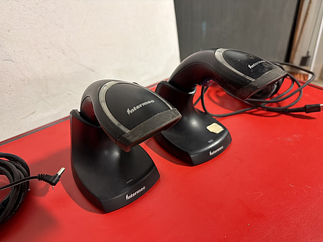 Barkodskanner Intermec SG20, två dockningsstationer