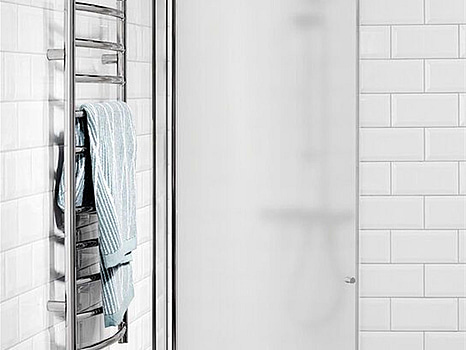 1 pall | 8 st - Svängd Duschdörr - Nischdörr Alterna Picto 100