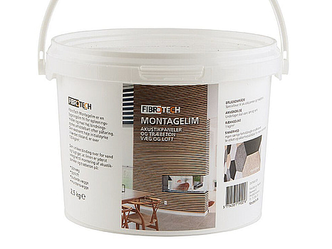 MONTAGELIM FIBROTECH FÖR AKUSTIKPANEL 2,5KG