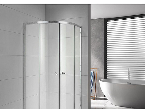 DUSCHHÖRNA DALLAS 90X90CM