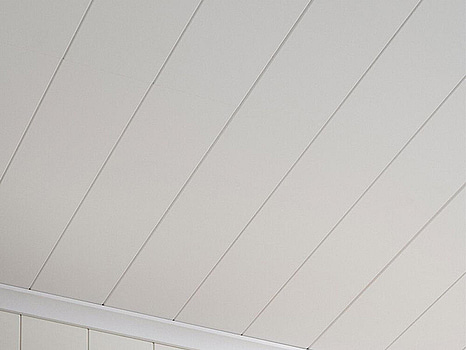 ca 26,39 kvm TAKPANEL MOELVEN REGINA LINJE VIT 6X405X2435MM