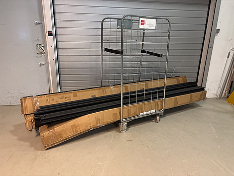 RESERVDELAR TILL SUNFUN PERGOLA ALFARO 3X3M SVART