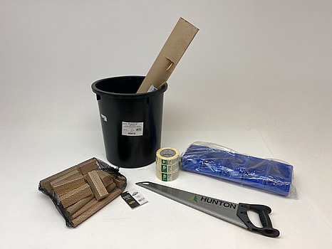 Fyndparti till landstället/stugan