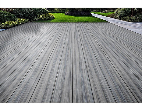 Komposittrall Kirkedal, Heimdal, svart/grå, 22X300X6000 mm och 22X130X6000 mm