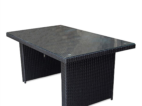 SOFFBORD SUNFUN VÄDDÖ KONSTROTTING SVART