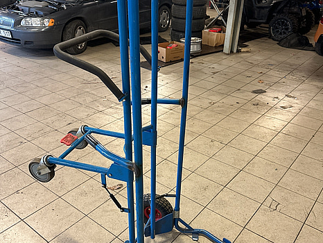 Däckkärra för ca 200kg