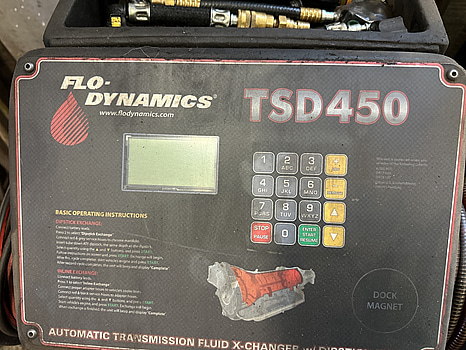 Flow- Dynamic TSD 450, aut Växellåds oljebytare