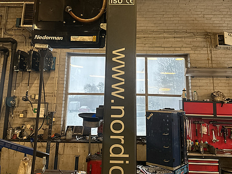 2 pelar lyft Nordic-lift 4000kg