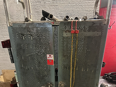 Verktygsskåp, BSR, gråblå