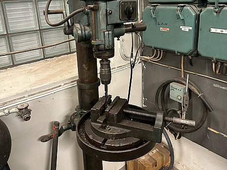 Pelar borrmaskin, golvstående