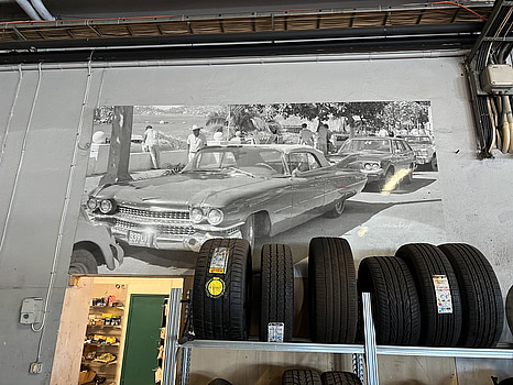 Stor tavla foto taget på Cuba, B: ca 2,8m x ca 1,60m