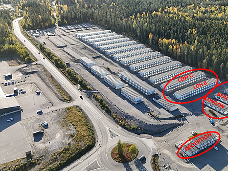 Modulbaserad bostadsetablering i Skellefteå, Totalt 240 lägenheter / Modular Housing Facility in Skellefteå, 240 apartments