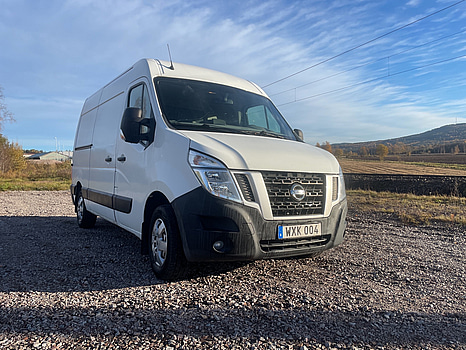 Skåpbil Nissan NV400 -2016, 2.3 dCi Diesel, parkeringsvärmare