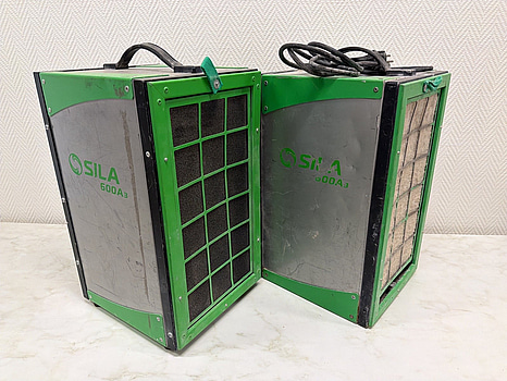 2 st Sila 600A3 luftrenare