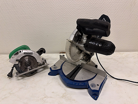 Kap- & gersåg & cirkelsåg