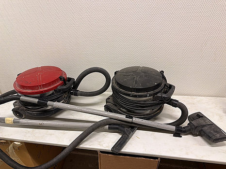 2 st Nilfisk dammsugare