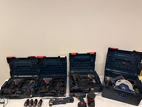 Maskinpaket Bosch 6 st