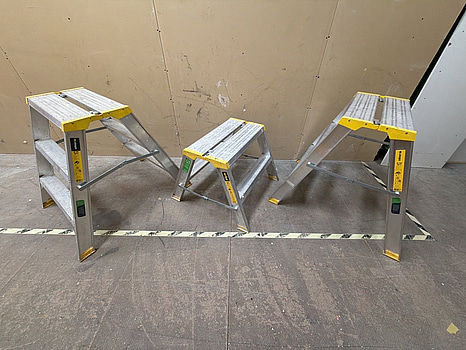 3 st Wibe stegpallar