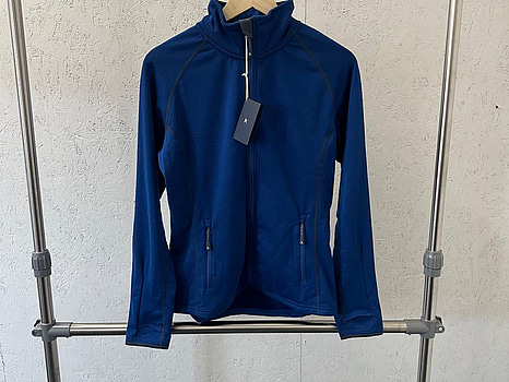 Dam-fleece, stl. M, James Harvest Sportswear, blå.