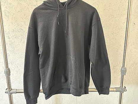luvtröja, stl. M, Gildan, svart.
