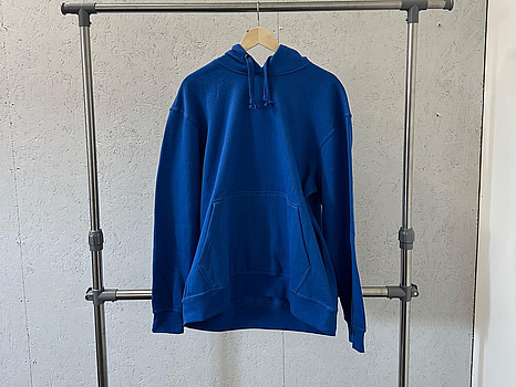 Hoody, stl. XL, Clique, royal blue.