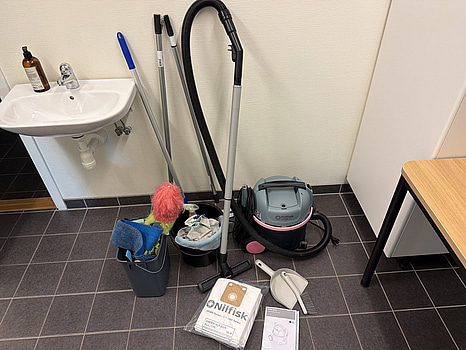 Nilfisk dammsugare m.m.