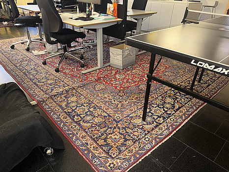 Persisk matta. 100% ull.