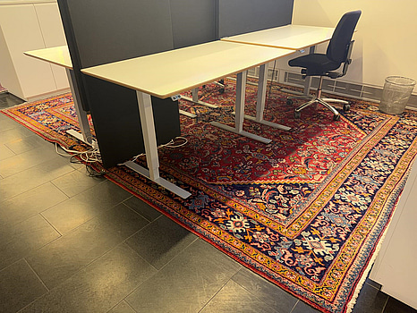 Matta Markazi Mahal, 100% ull, persisk