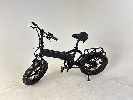 Elcykel, ihopfällbar med 20x4.0 tums däck