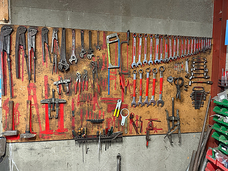 Verktygssats, blandade handverktyg