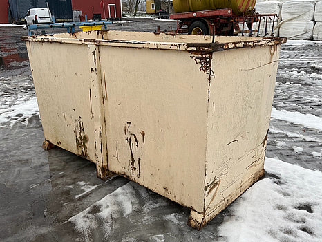 Byggcontainer, beige