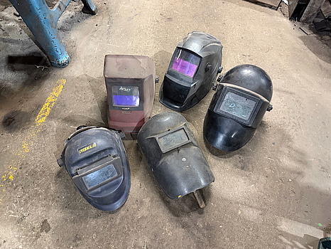 Svetsmasker, 5 st, bl.a. Evermatic, Optrel