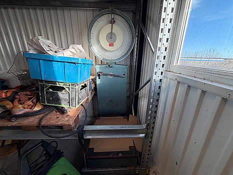 Industriell våg med rund skala