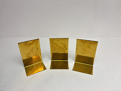 3 st. Bokställ The Nook, Brass Collection