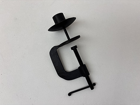 5 st. Ljusstakar med klämma