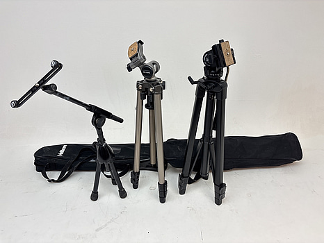 3 st. Kamerastativ