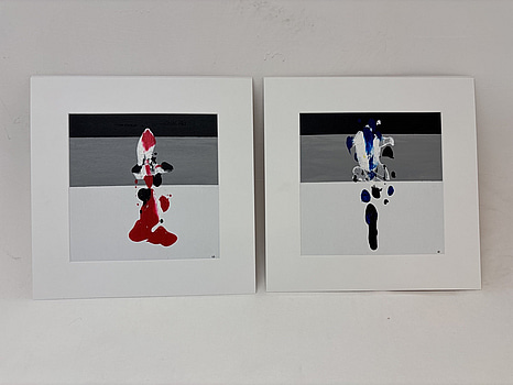 2 st. Tavlor av Lubi Brushstein