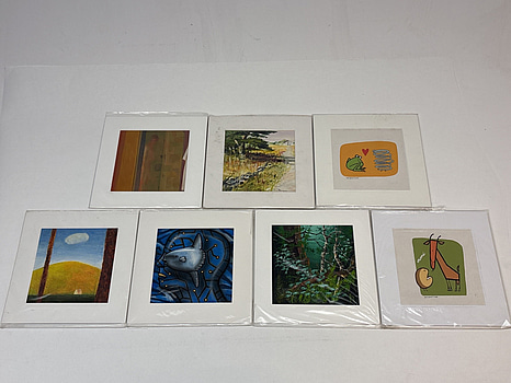 Tavlor av blandade artister