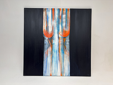 Canvastavla signerad ”B-LW”