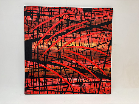 Canvastavla signerad "Romina Wainsten"