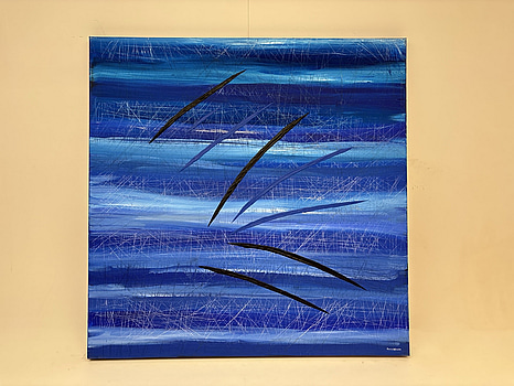 Canvastavla signerad ”Romina Wainsten”