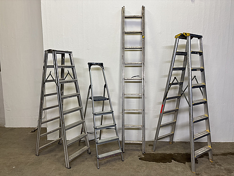4 st. Stegar, olika modeller
