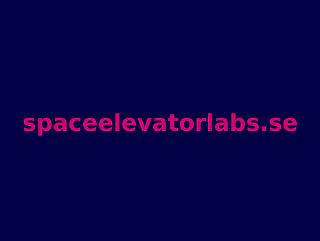 Domännamnet spaceelevatorlabs.se