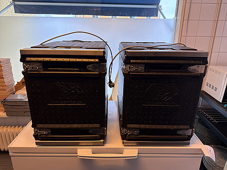 2 st varmhållningsboxar (el), ScanBox
