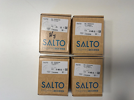 4 st. Väggläsare Salto Svart WRDB0E4BK