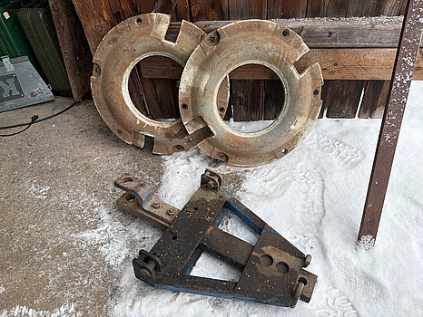 Bakhjulsvikter & jordbruksdrag