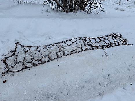 Snökedjor 360x50cm