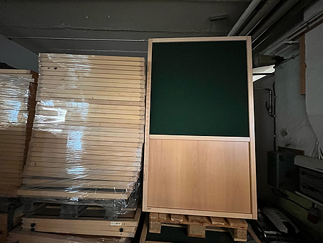 Skiljevägg med akustikplatta 30-pack.