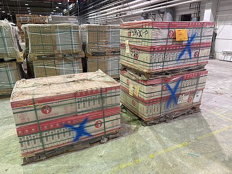 155,5 kvm kakel Casalgrande Padana Grigo Egeo | 3 pall | 30x60 cm