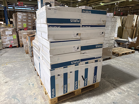 117 st golvbrunnar Purus Joti 75 mm | Sidoavlopp | 1 pall